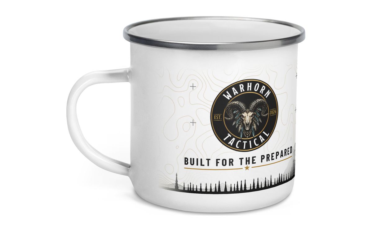 Core Values Camp Mug shown front and back