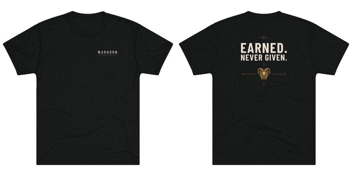 Warhorn Earned Tee